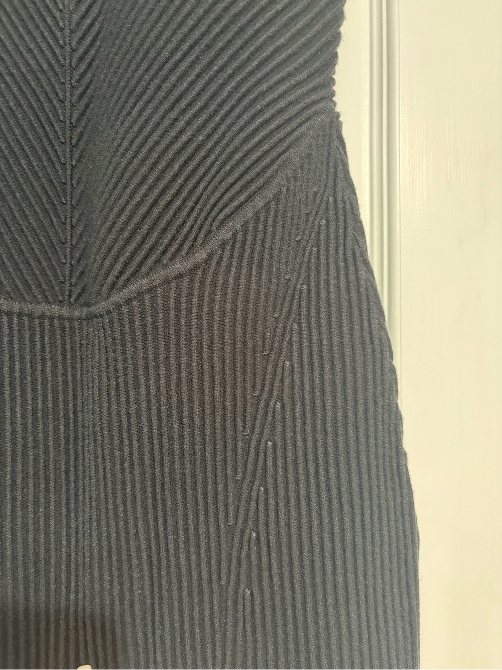 ALO Yoga Denim Knit Mini Dress - Picture 6 of 9